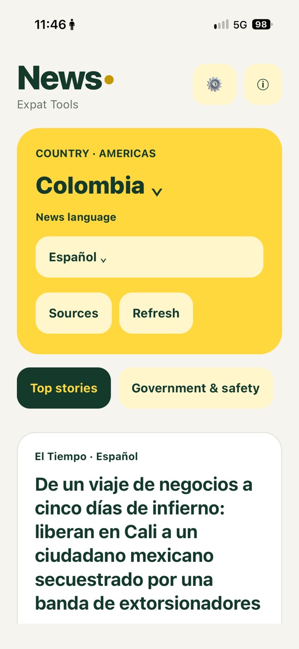 Noticias en español